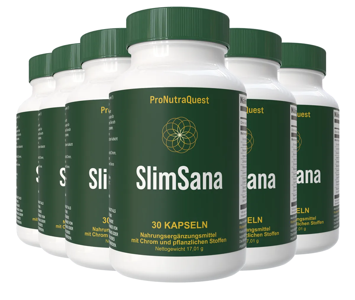 SlimSana six bottle package for long term results